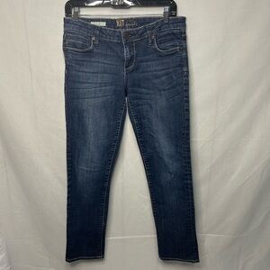 KUT From The Kloth Katy Boyfriend Jeans Womens Size 4 Dark Wash Denim Stretch